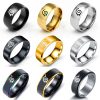 17 Models New Leaf Ring Konoha Uzumaki Symbal Logo Sign Sasuke Itachi Ninja Fashion Stainless Steel - Naruto Merch Shop