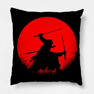 Pirate Hunter Silhouette Throw Pillow Official Dragon Ball Z Merch