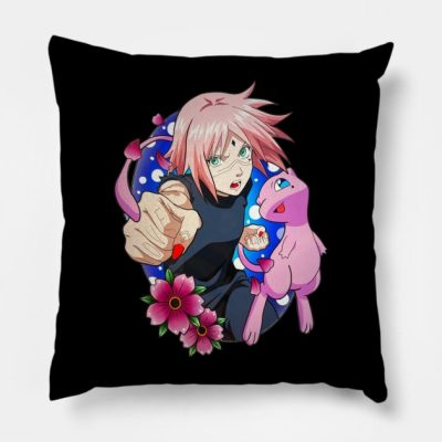 Sakura Throw Pillow Official Dragon Ball Z Merch