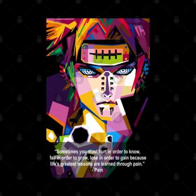 Pain Quotes Naruto Tapestry Official Dragon Ball Z Merch