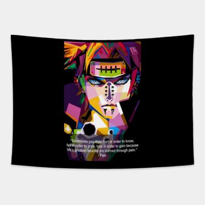 Pain Quotes Naruto Tapestry Official Dragon Ball Z Merch