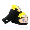 28cm Anime Naruto Uzumaki Slipper Cartoon Cosplay Costume Shoes Men Women Couple Indoor Home Winter Warm 2 - Naruto Merch Shop