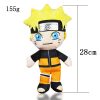 28cm Naruto Plush Toys Naruto Uzumaki Cartoon Cute Anime Figure Model Stuffed Toys Boys Kids Xmas 3 - Naruto Merch Shop