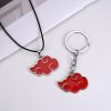 29 types Anime Naruto Necklace Red Cloud Pendant Narutos Anime Cosplay Accessories Keychain Cartoon Jewelry toys 1 - Naruto Merch Shop