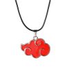 29 types Anime Naruto Necklace Red Cloud Pendant Narutos Anime Cosplay Accessories Keychain Cartoon Jewelry toys 4 - Naruto Merch Shop