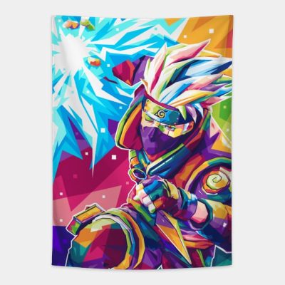 Kakashi Wpap Tapestry Official Dragon Ball Z Merch