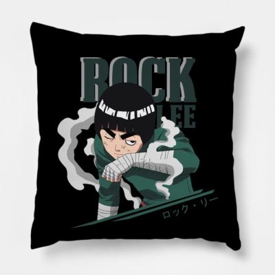 Rock Lee No Tired Throw Pillow Official Dragon Ball Z Merch
