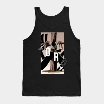 Unique Zoro Being Tied Up Tank Top Official Dragon Ball Z Merch
