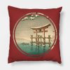 Sea At Seto Throw Pillow Official Dragon Ball Z Merch