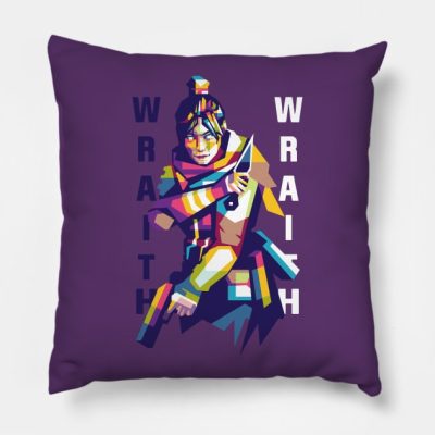 Apex Legends Wraith Geometric Art Throw Pillow Official Dragon Ball Z Merch