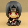 9cm Naruto Anime Figure Naruto Kakashi Action Figure Q Version Kawaii Sasuke Itachi Figurine Car Decoration 5 - Naruto Merch Shop