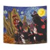 Akatsuki Gedo Statue Naruto Starry Night Tapestry Horizontal MAIN Mockup - Naruto Merch Shop