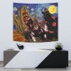 Akatsuki Gedo Statue Naruto Starry Night Tapestry Horizontal OVER STAND Mockup - Naruto Merch Shop