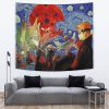 Akatsuki Infinite Tsukuyomi Naruto Starry Night Tapestry Horizontal LARGE COUCH Mockup - Naruto Merch Shop