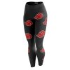 Akatsuki Leggings front side step - Naruto Merch Shop