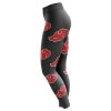 Akatsuki Leggings side step - Naruto Merch Shop