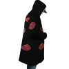 Akatsuki Hooded Cloak Coat RIGHT Mockup - Naruto Merch Shop