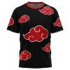 Akatsuki T Shirt 3D FRONT Mockup - Naruto Merch Shop