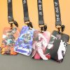 Anime Naruto Card Holder Case Keychains Accessories Retractable Credit Bank ID Bus Cover Card Sleeves Christmas 1 - Naruto Merch Shop