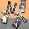 Anime Naruto Card Holder Case Keychains Accessories Retractable Credit Bank ID Bus Cover Card Sleeves Christmas - Naruto Merch Shop