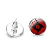 Anime Naruto Jewelry Stud Earrings Accessories Uchiha Itachi Sharingan Cosplay Party Studs Earrings Toys for Women 5 - Naruto Merch Shop