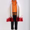 Anime cosplay Seventh Hokage Cosplay Full Set Costume Halloween With hat And shoes comic cosplay - Naruto Merch Shop