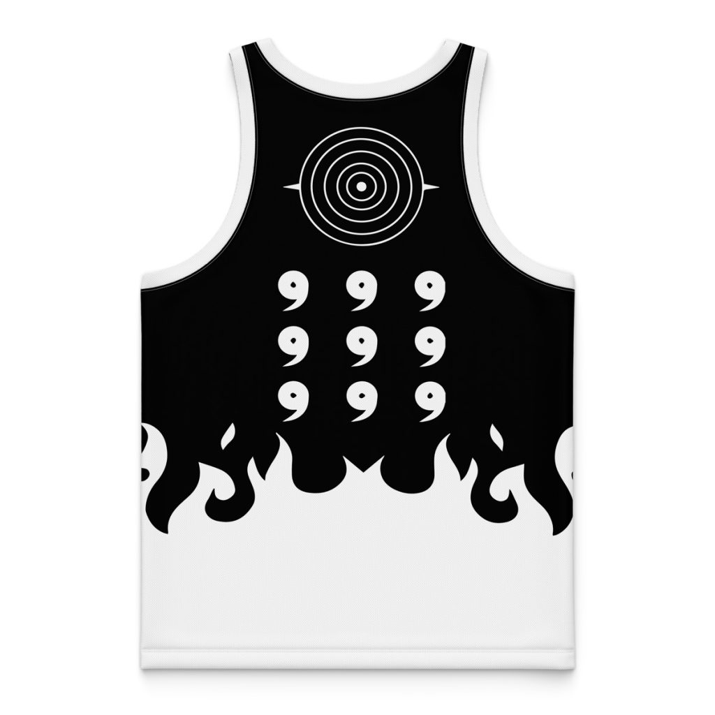 Basketball Jersey flat back 1 - Naruto Merch Shop