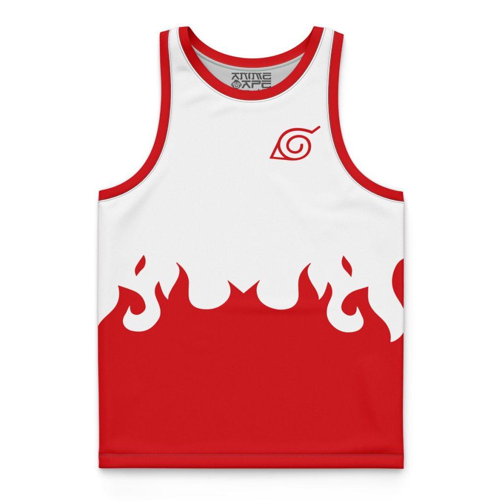 Basketball Jersey flat front 4 - Naruto Merch Shop