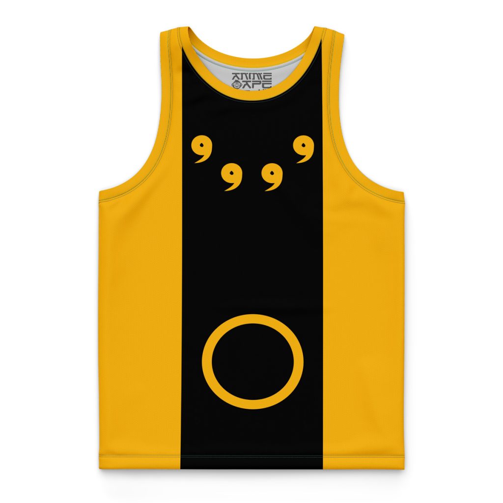 Basketball Jersey flat front 7 - Naruto Merch Shop