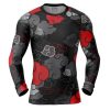 Black Aloha Akatsuki Compression Shirt Rash Guard front - Naruto Merch Shop