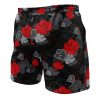 Black Aloha Akatsuki N Seperated Template Gym Short B RIGHT Mockup - Naruto Merch Shop