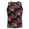 Black Aloha Akatsuki N Tank Top Men BACK Mockup - Naruto Merch Shop