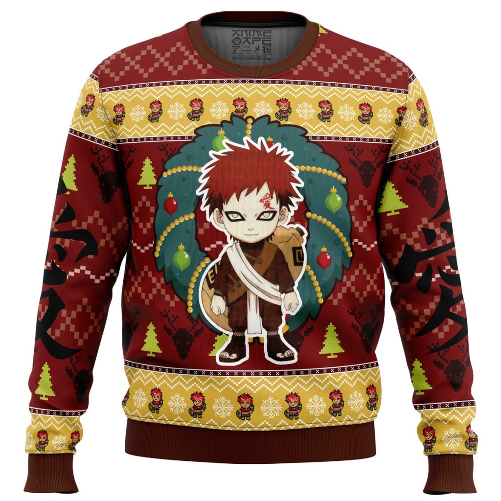 Chibi Gaara Sweater front - Naruto Merch Shop