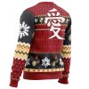 Christmas Gaara Naruto men sweatshirt SIDE BACK mockup - Naruto Merch Shop