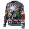 Christmas Kakashi Naruto men sweatshirt SIDE FRONT mockup - Naruto Merch Shop