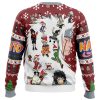 Christmas Naruto Characters Naruto men sweatshirt BACK mockup - Naruto Merch Shop