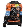 Christmas Uzumaki Naruto men sweatshirt SIDE BACK mockup - Naruto Merch Shop