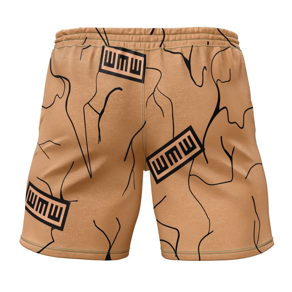 Gym Short back 6 - Naruto Merch Shop