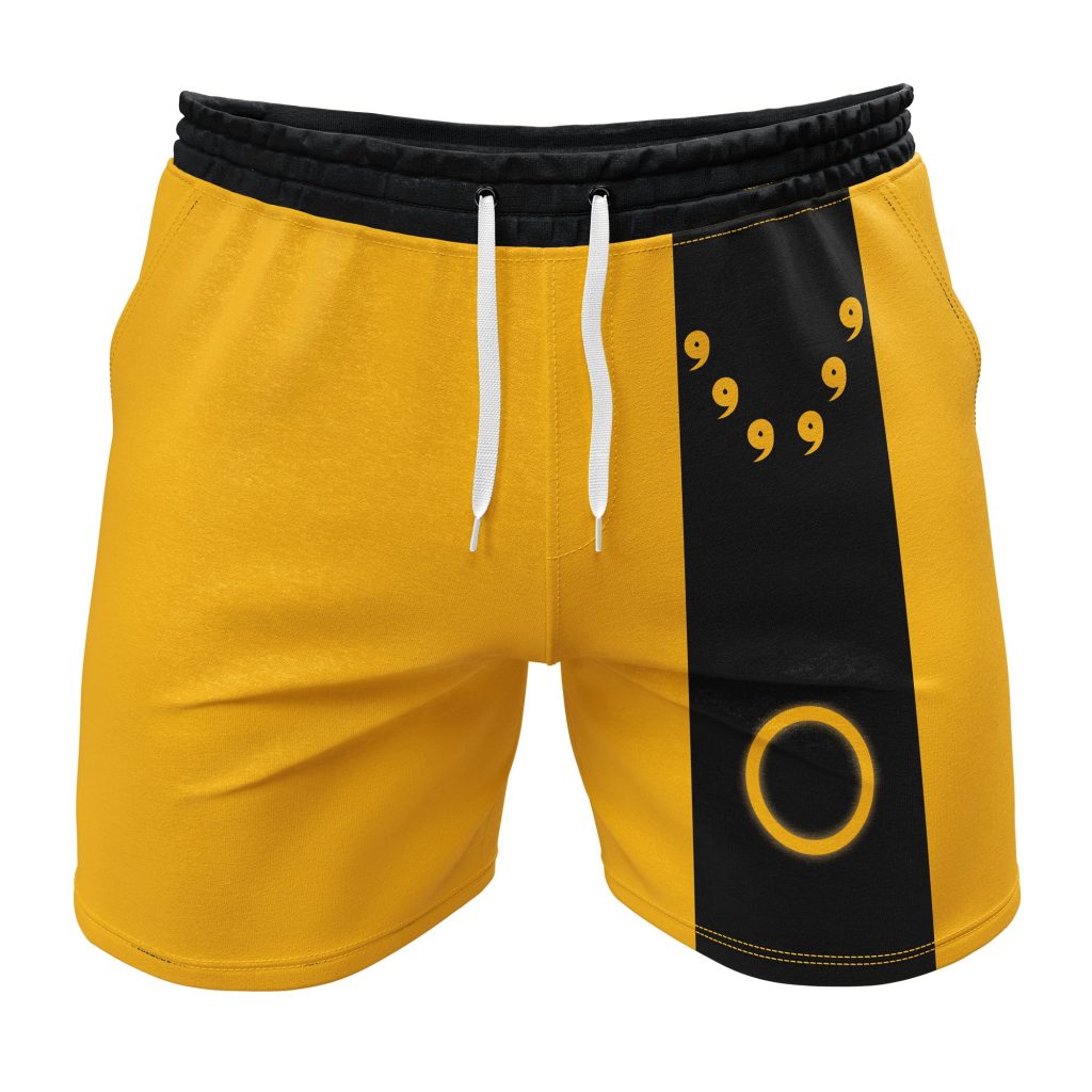 Gym Short front 32 - Naruto Merch Shop