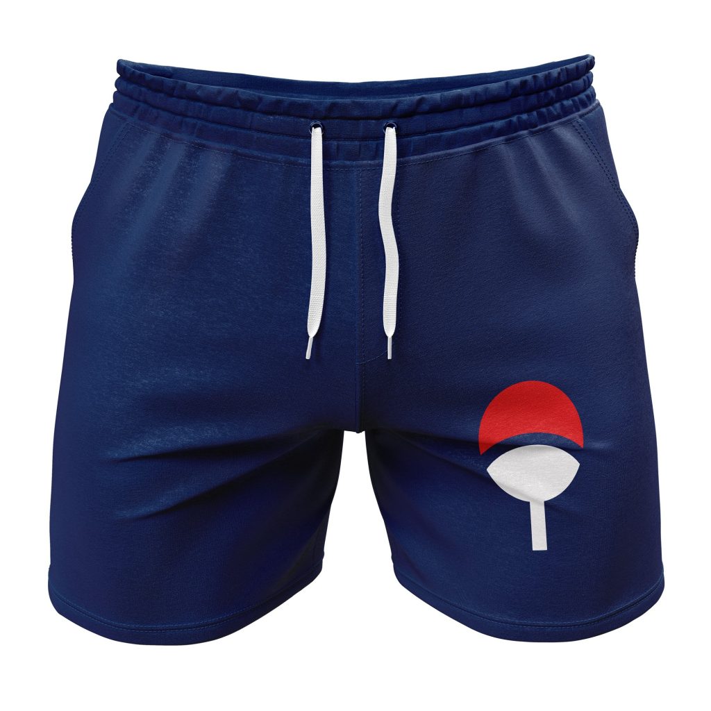 Gym Short front 33 - Naruto Merch Shop