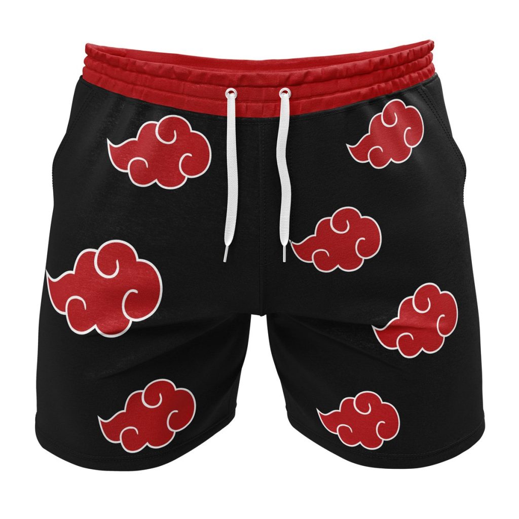 Gym Short front 8 - Naruto Merch Shop