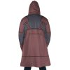 Hashirama Senju Naruto AOP Hooded Cloak Coat BACK Mockup - Naruto Merch Shop