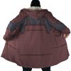 Hashirama Senju Naruto AOP Hooded Cloak Coat NO HOOD Mockup - Naruto Merch Shop