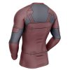 Hashirama Senju Naruto Rashguards Long Sleeve B SIDE Mockup - Naruto Merch Shop