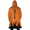 Hokage Orange Naruto AOP Hooded Cloak Coat BACK Mockup - Naruto Merch Shop