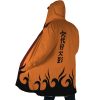 Hokage Orange Naruto AOP Hooded Cloak Coat SIDE Mockup - Naruto Merch Shop