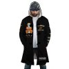 Ichiraku Ramen Naruto SW AOP Hooded Cloak Coat FRONT Mockup - Naruto Merch Shop