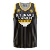 Ichiraku Ramen Naruto Basketball Jersey Tank Top FRONT Mockup - Naruto Merch Shop