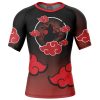 Itachi Short Sleeve Rash Guard front 800x800 1 - Naruto Merch Shop