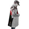 Itachi Uchiha Naruto AOP Hooded Cloak Coat RIGHT Mockup - Naruto Merch Shop